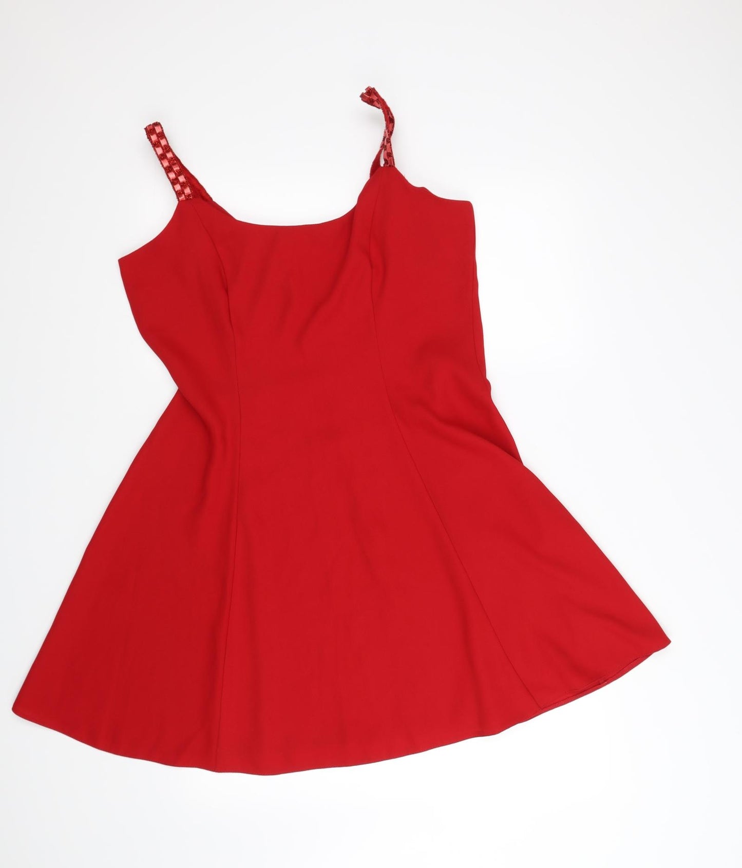 BLM Womens Red   Fit & Flare  Size 16
