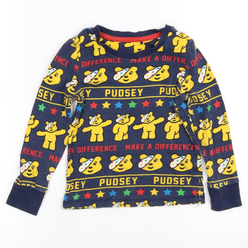 George Boys Blue   Basic T-Shirt Size 3-4 Years