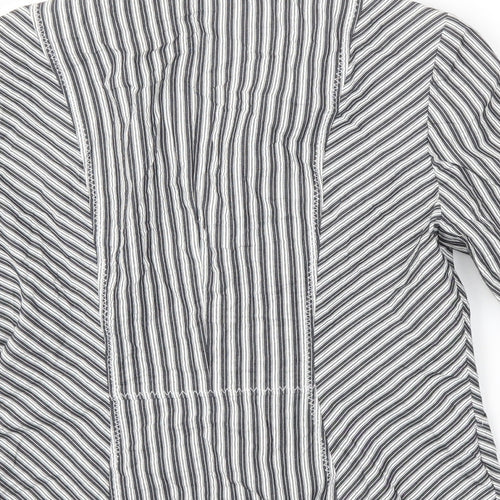 FSR Womens Grey Striped  Jacket  Size 8