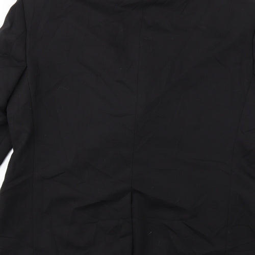 Preworn Mens Black   Jacket Suit Jacket Size 40