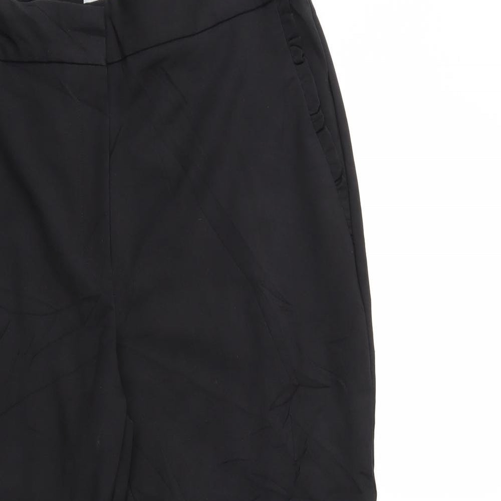 Per Una Womens Black   Trousers  Size 14 L26 in