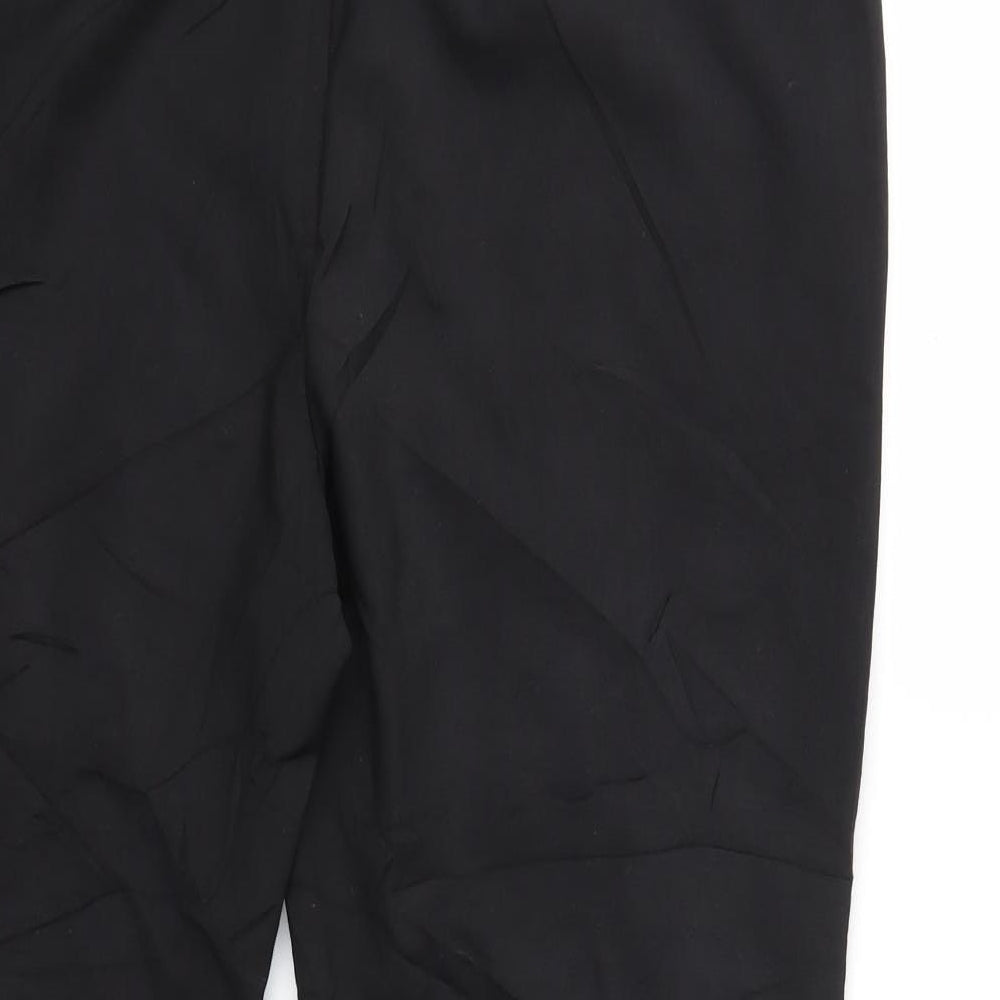 Per Una Womens Black   Trousers  Size 14 L26 in