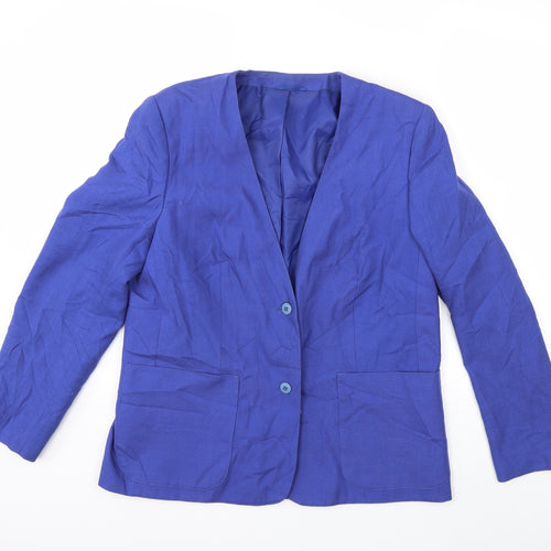 Preworn Womens Blue   Jacket  Size 14