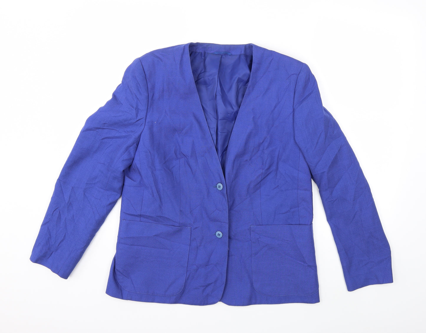 Preworn Womens Blue   Jacket  Size 14