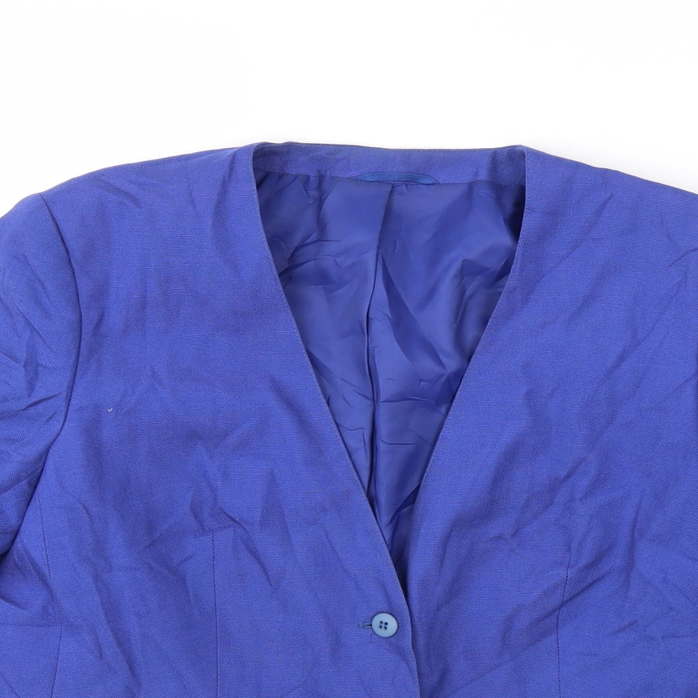 Preworn Womens Blue   Jacket  Size 14