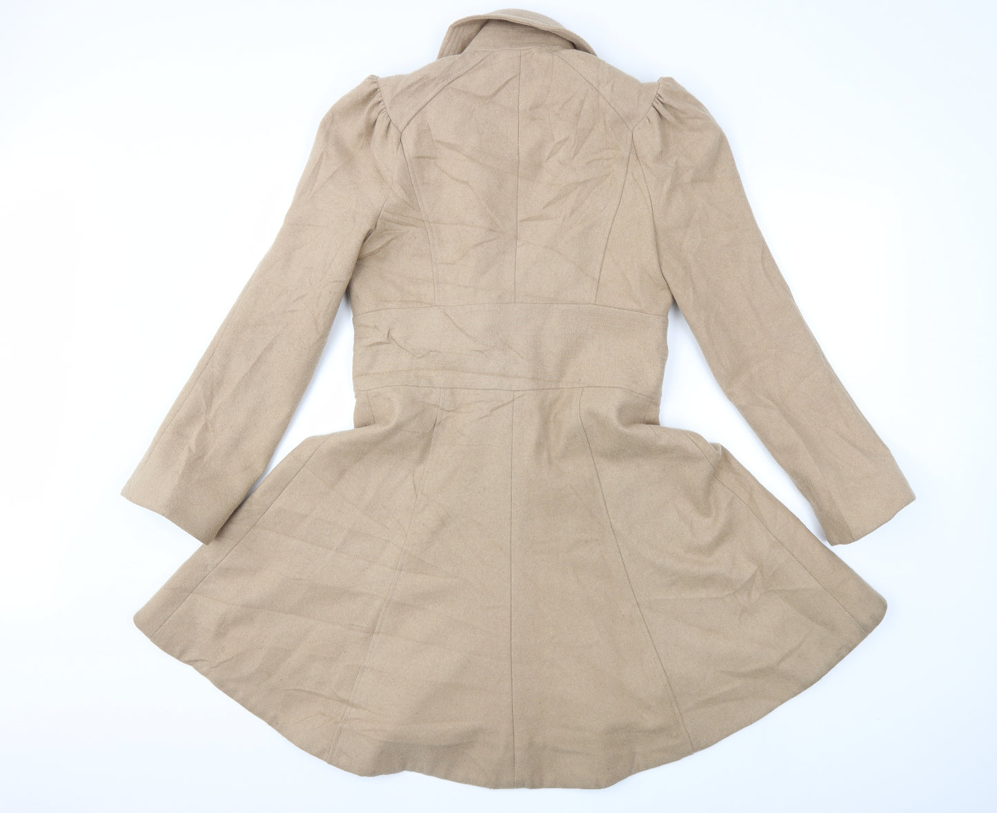 NEXT Womens Beige   Trench Coat Coat Size 10