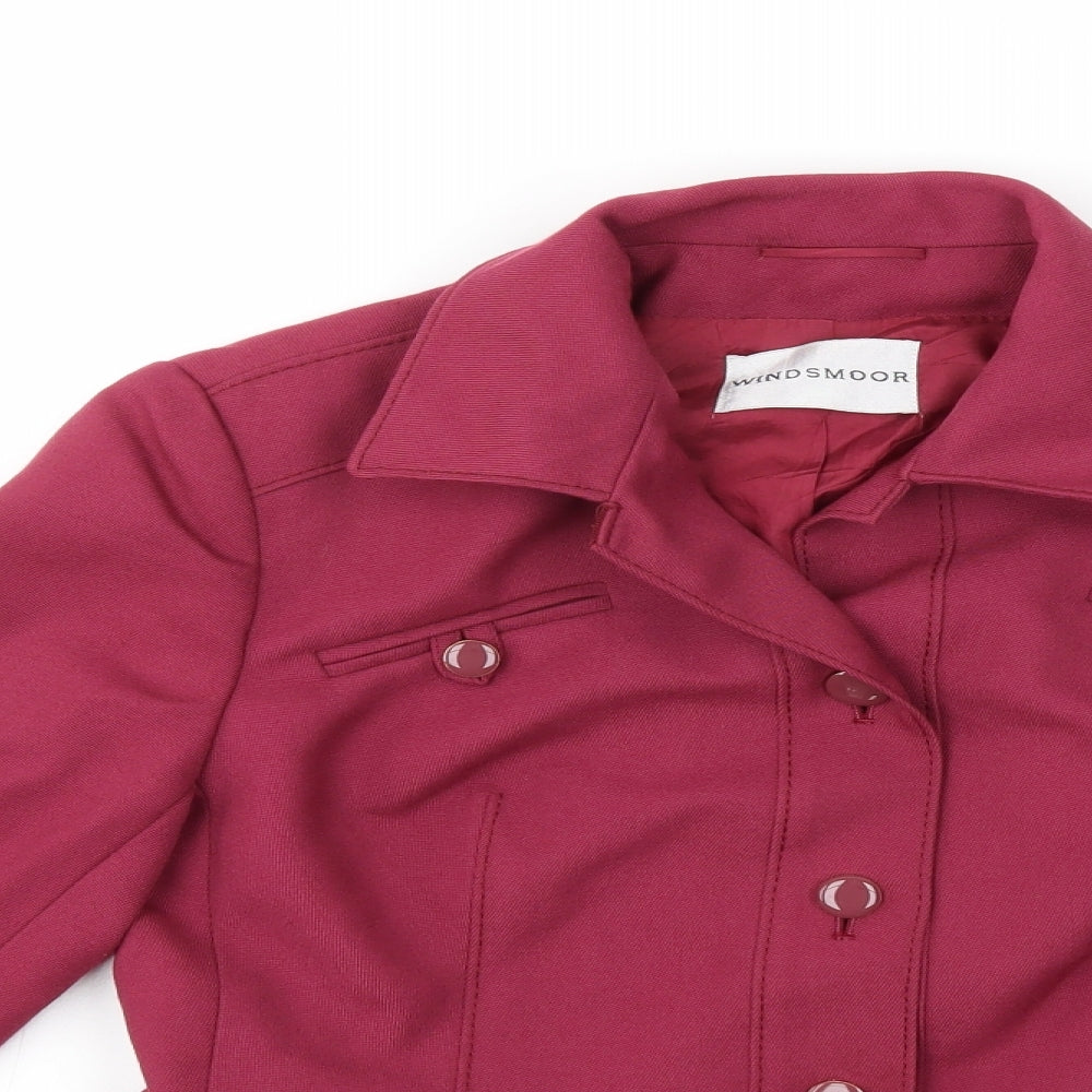 Windsmoor Womens Pink   Jacket Coat Size 14