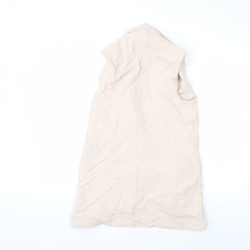 Topshop Womens Pink   Jacket Waistcoat Size 8