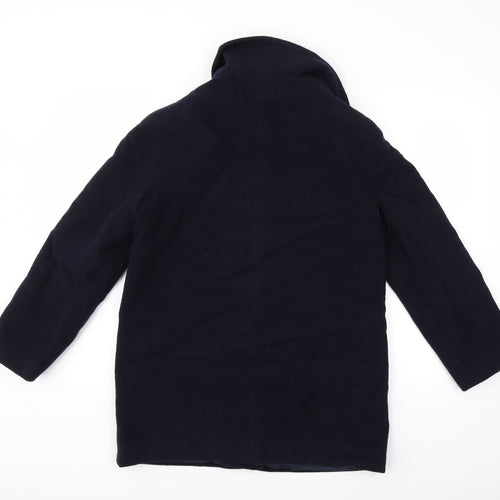 David Barry Womens Blue   Overcoat Coat Size 12