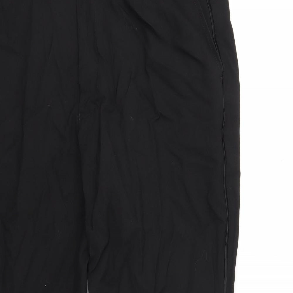 Marks and Spencer Mens Black   Trousers  Size 34 in L29 in
