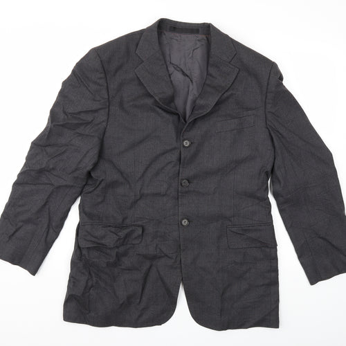 Marks and Spencer Mens Grey   Jacket Suit Jacket Size 40