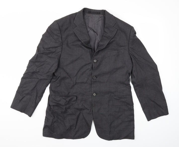 Marks and Spencer Mens Grey   Jacket Suit Jacket Size 40