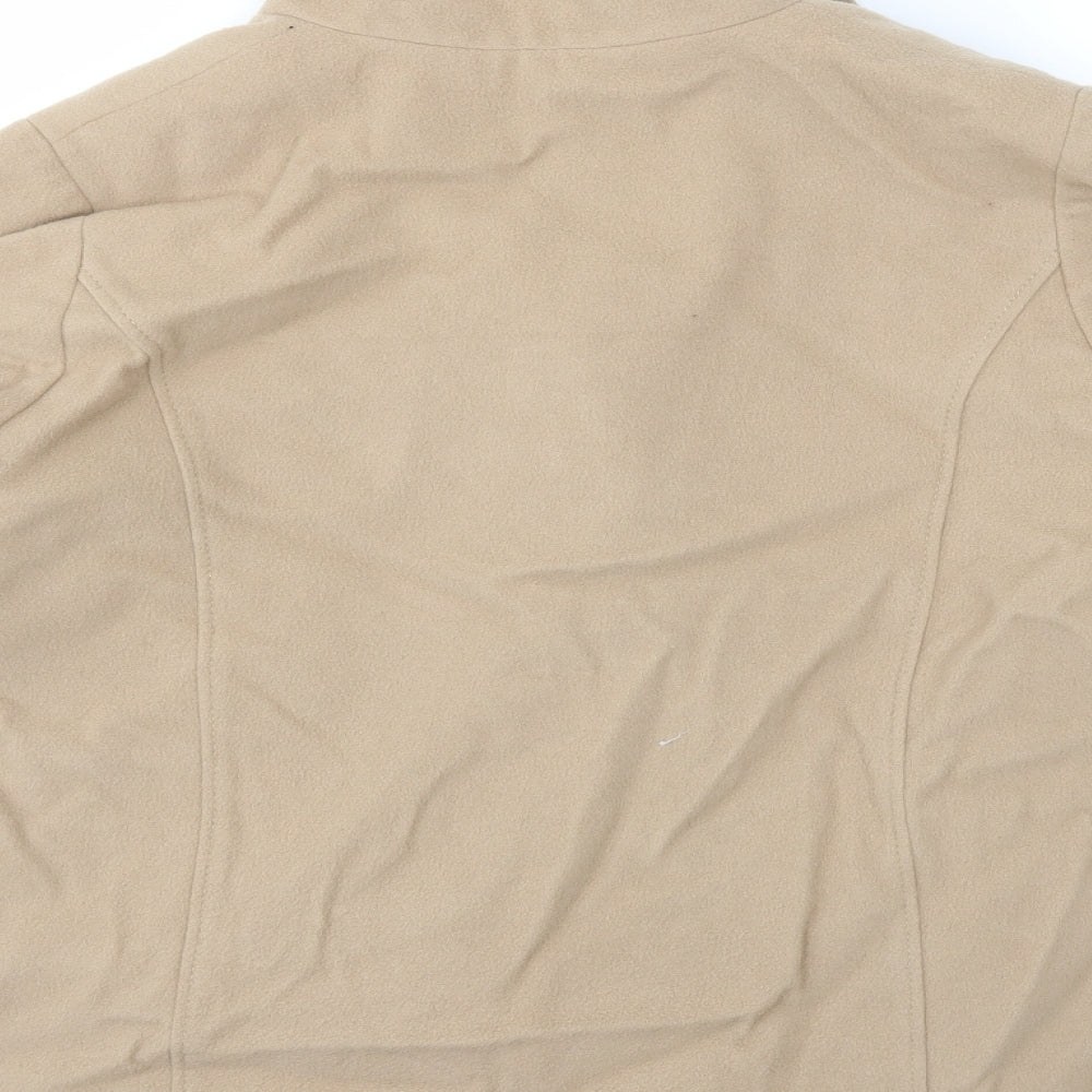 Marks and Spencer Womens Beige   Overcoat Coat Size 18