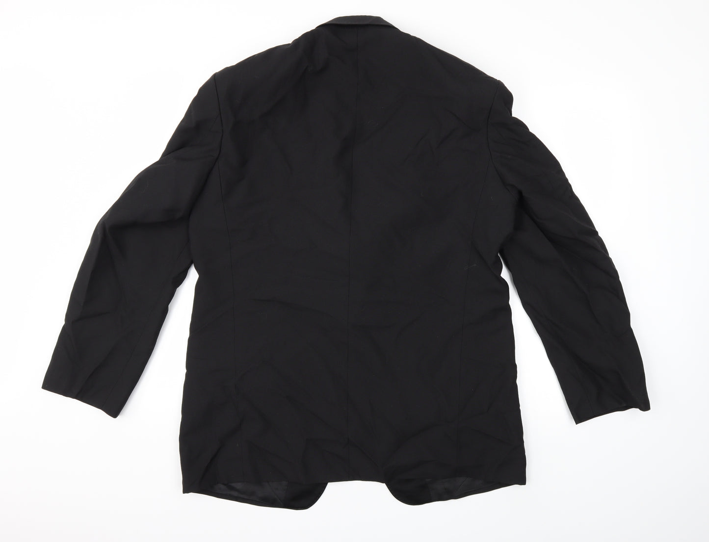 Marks and Spencer Mens Black   Jacket Suit Jacket Size 42