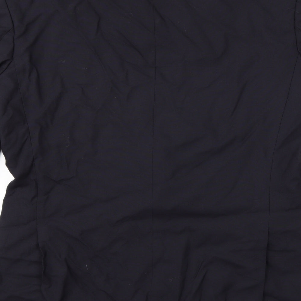 Preworn Mens Blue   Jacket Suit Jacket Size 42