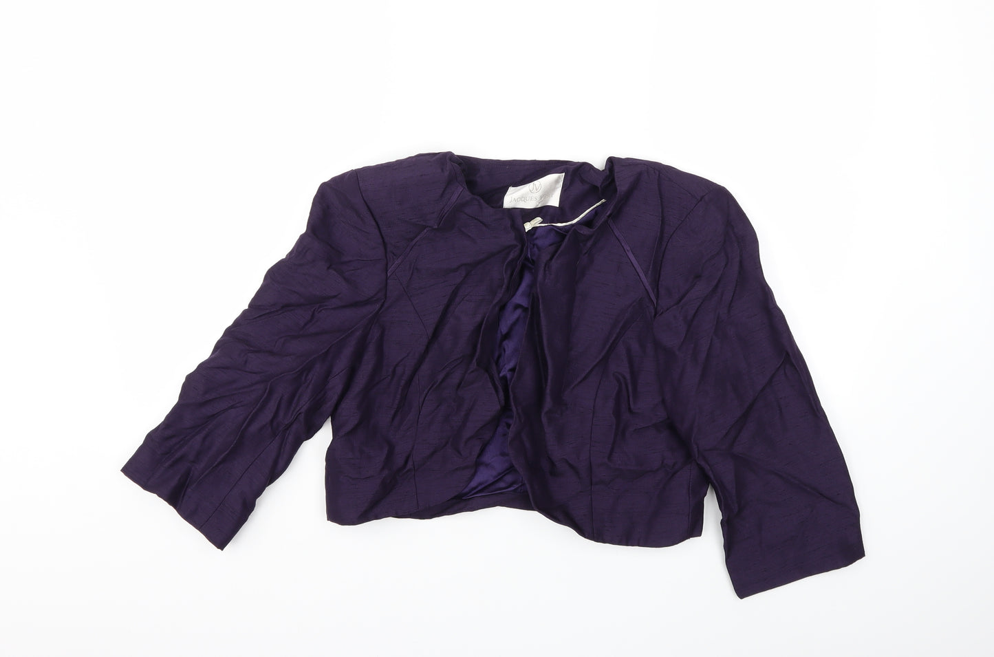Jacques Vert Womens Purple   Jacket  Size 14