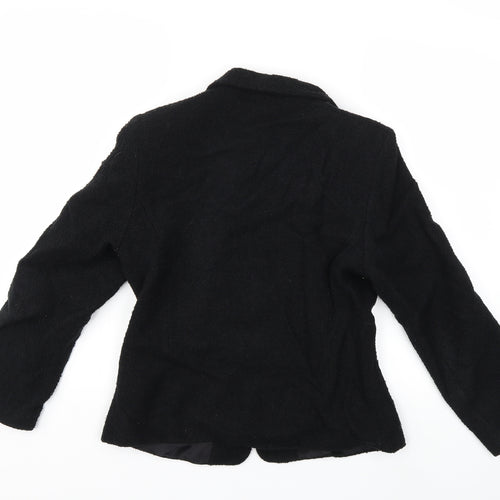 Marks and Spencer Womens Black   Jacket Coat Size 10