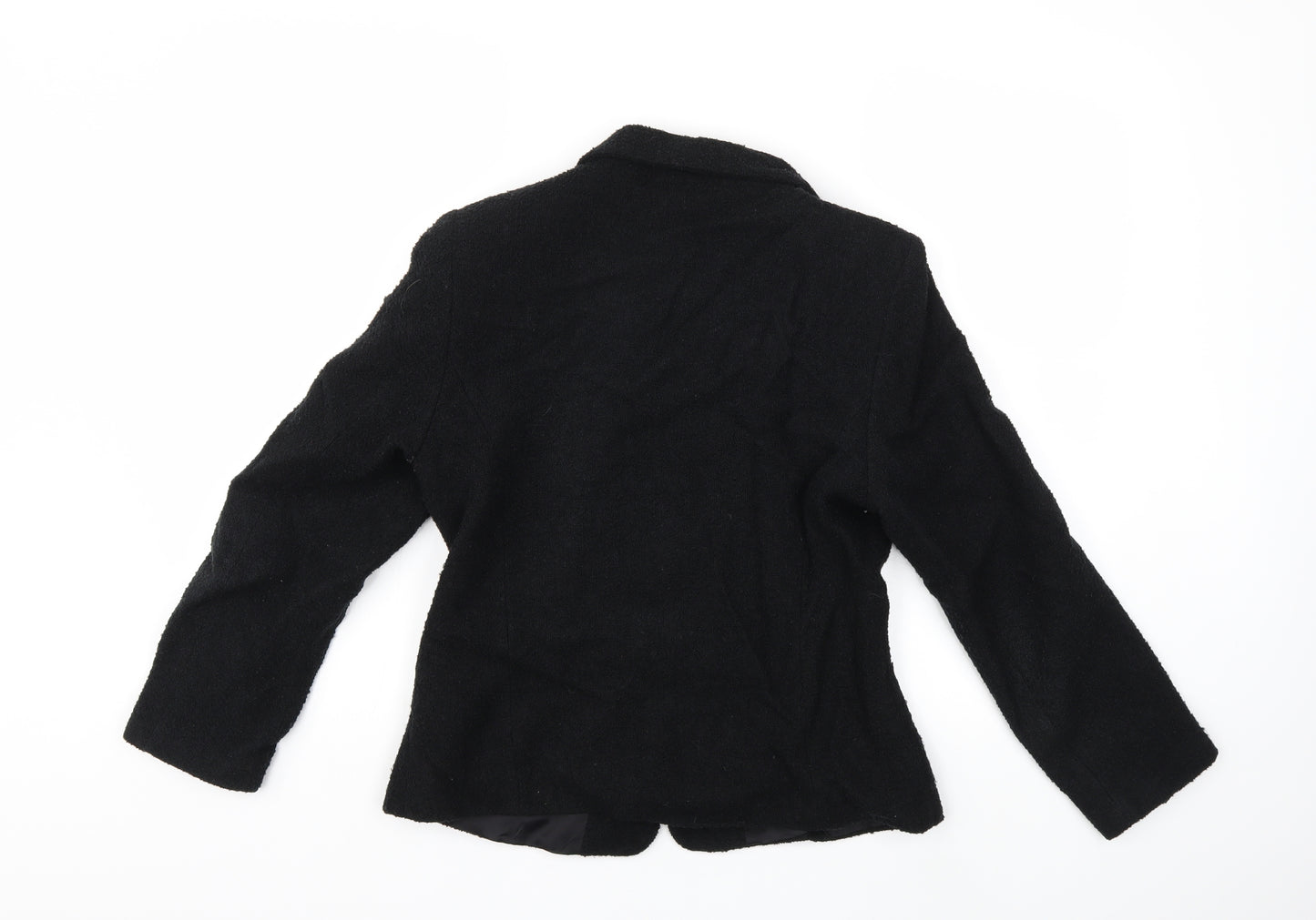 Marks and Spencer Womens Black   Jacket Coat Size 10