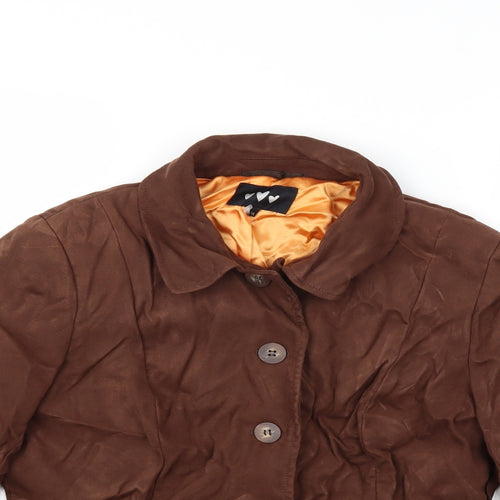 Per Una Womens Brown   Jacket Coat Size 14