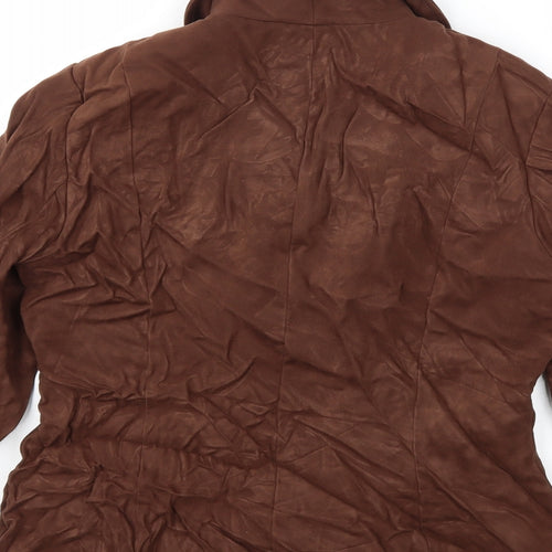 Per Una Womens Brown   Jacket Coat Size 14