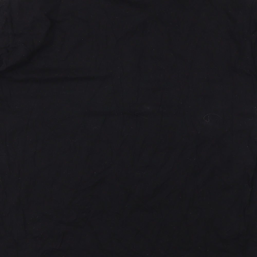 Preworn Mens Black    T-Shirt Size 2XL