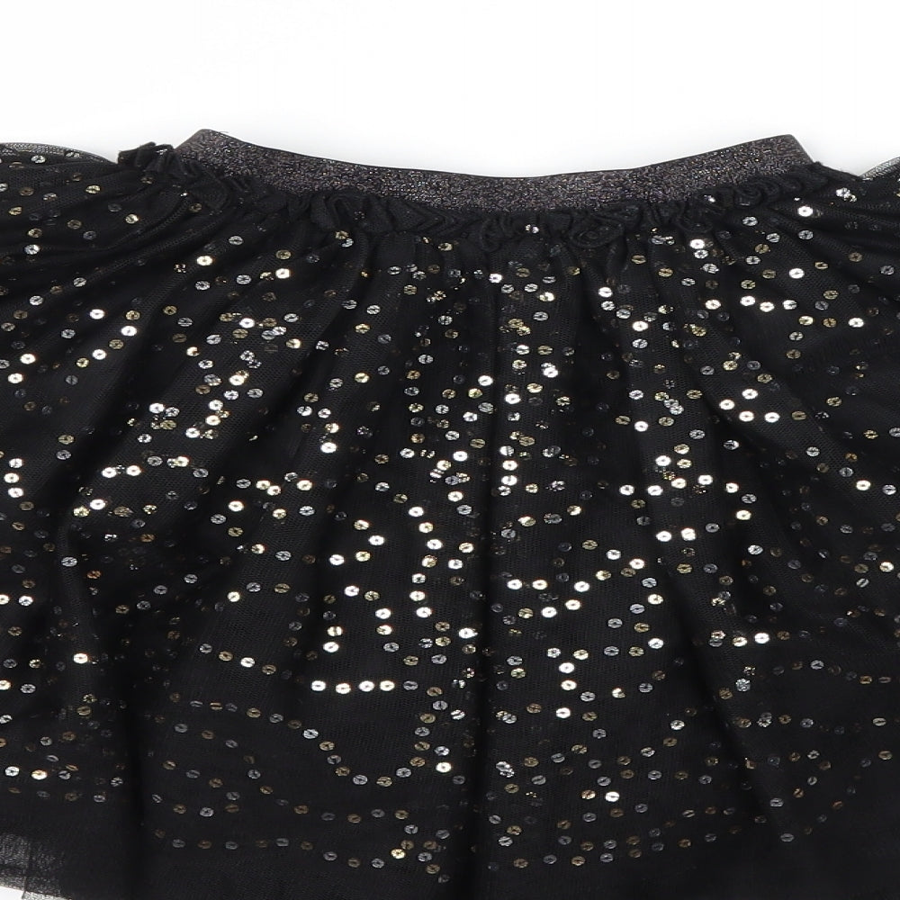 TU Girls Black   Tutu Skirt Size 9 Years