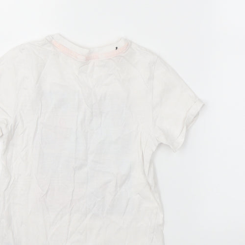 H&M Boys White   Basic T-Shirt Size 5-6 Years