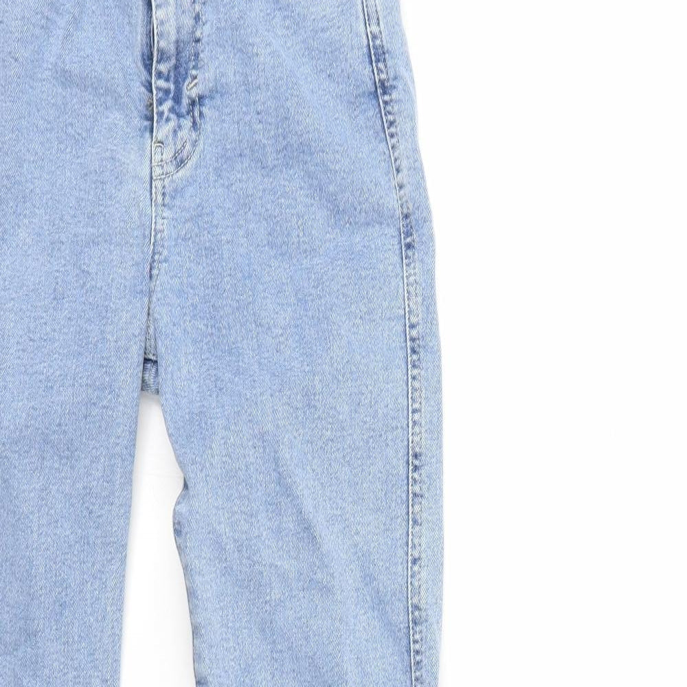 Pull&Bear Womens Blue  Denim Skinny Jeans Size 6 L29 in