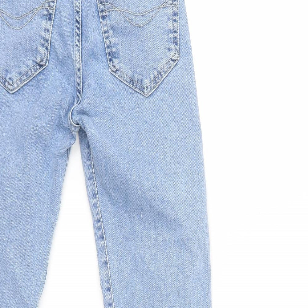 Pull&Bear Womens Blue  Denim Skinny Jeans Size 6 L29 in