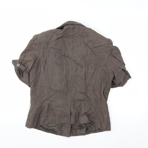Kaliko Womens Brown   Jacket Coat Size 14