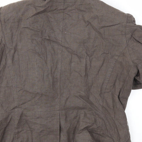 Kaliko Womens Brown   Jacket Coat Size 14