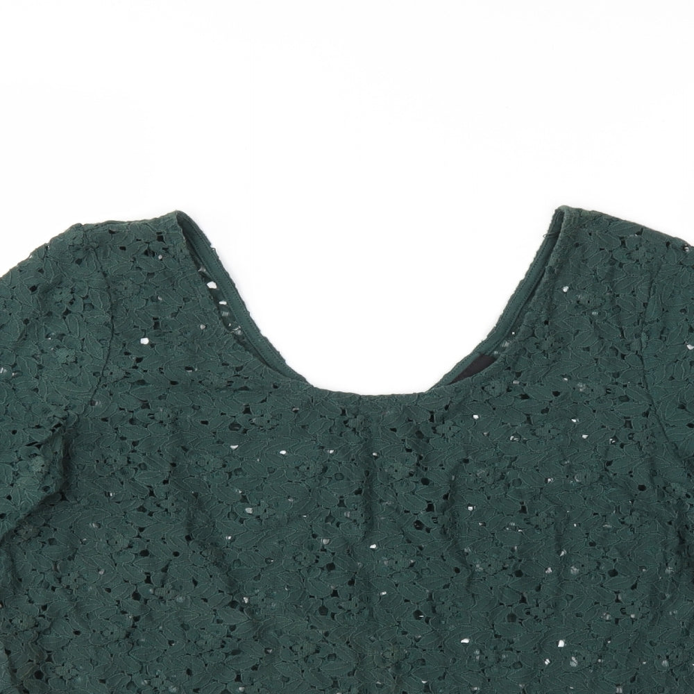 NEXT Womens Green   Basic Blouse Size 12