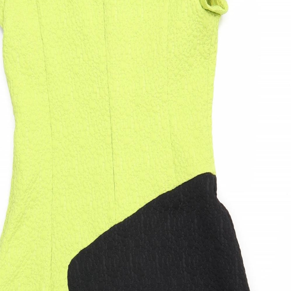 Agnes & paul Womens Green   Fit & Flare  Size 8
