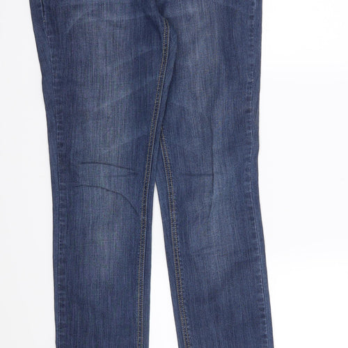 Preworn Womens Blue   Skinny Jeans Size 12 L31 in