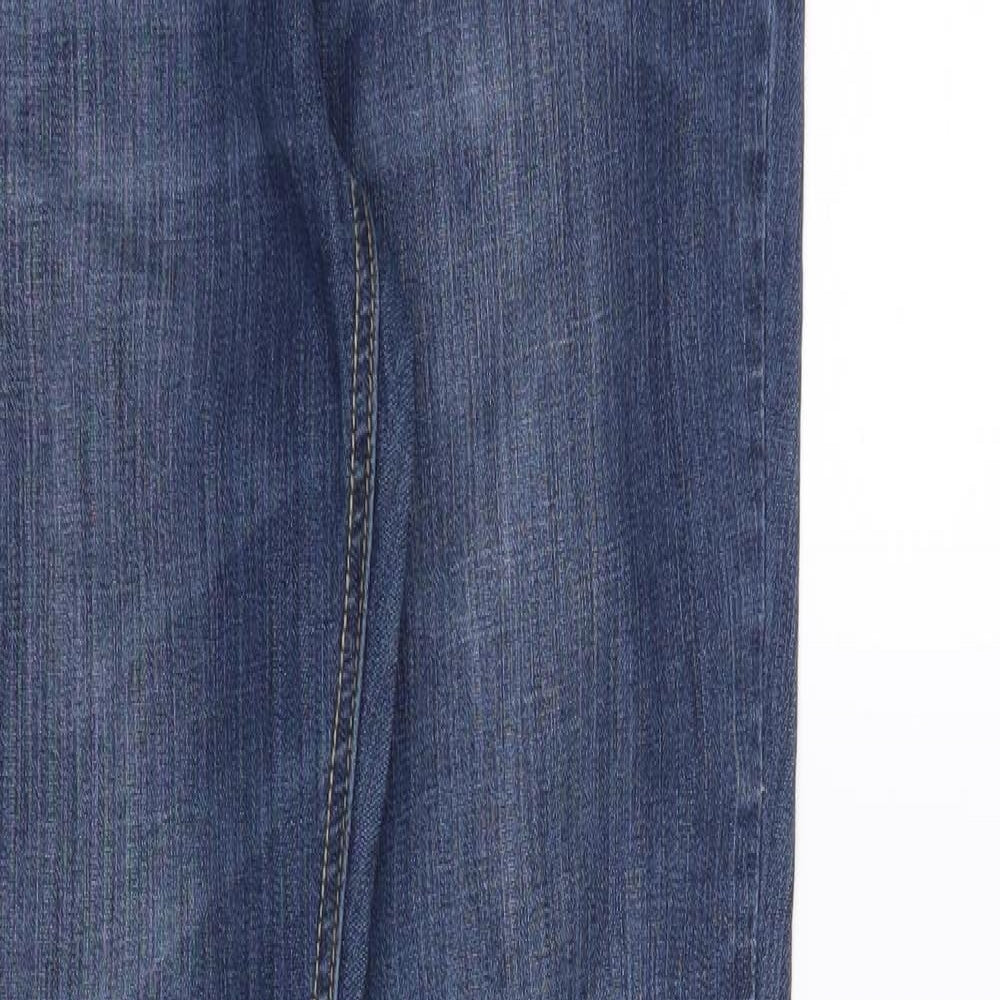 Preworn Womens Blue   Skinny Jeans Size 12 L31 in