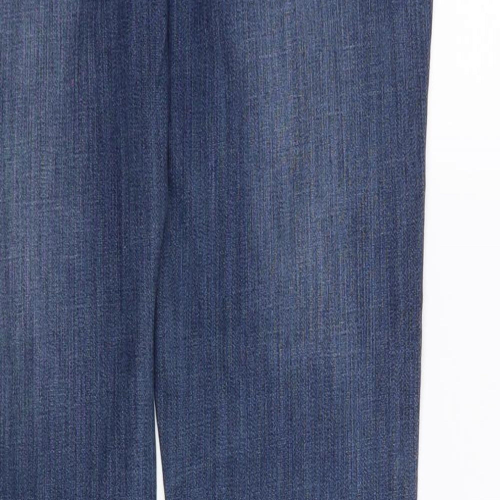Preworn Womens Blue   Skinny Jeans Size 12 L31 in