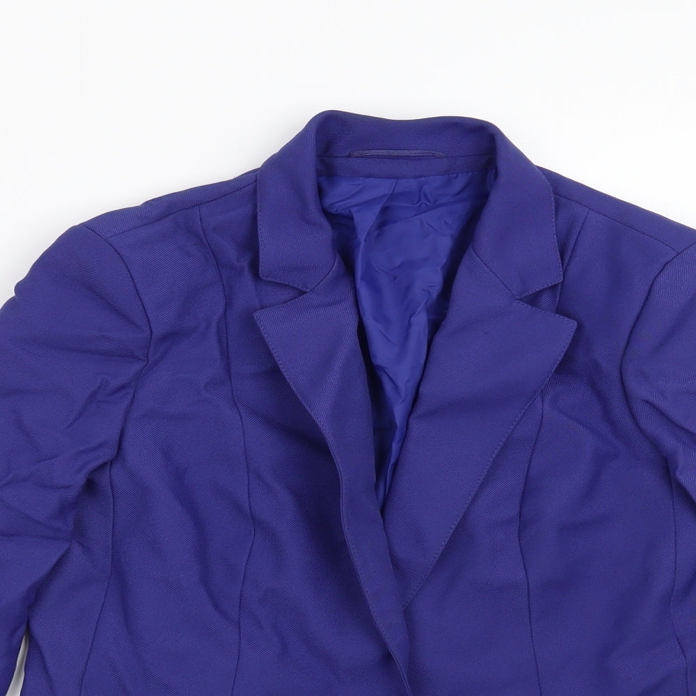St Michael  Womens Blue   Jacket Blazer Size 12
