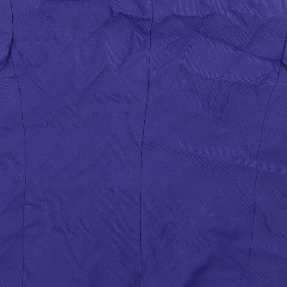 St Michael  Womens Blue   Jacket Blazer Size 12