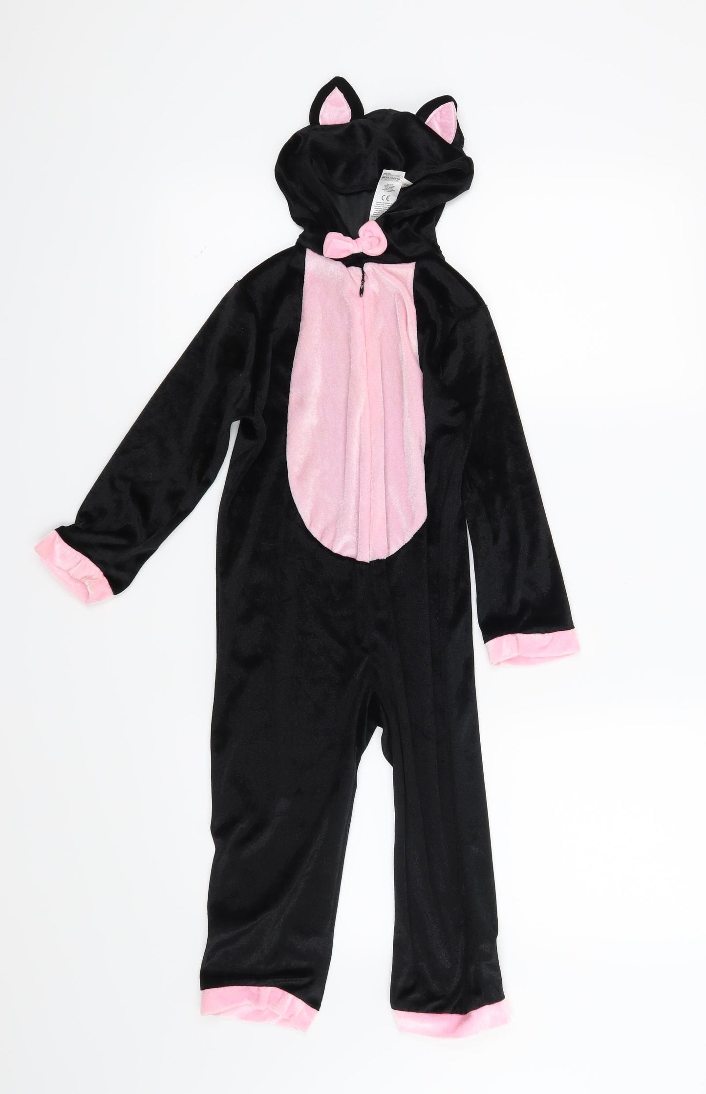 Tesco Girls Black   Catsuit One-Piece Size 3-4 Years