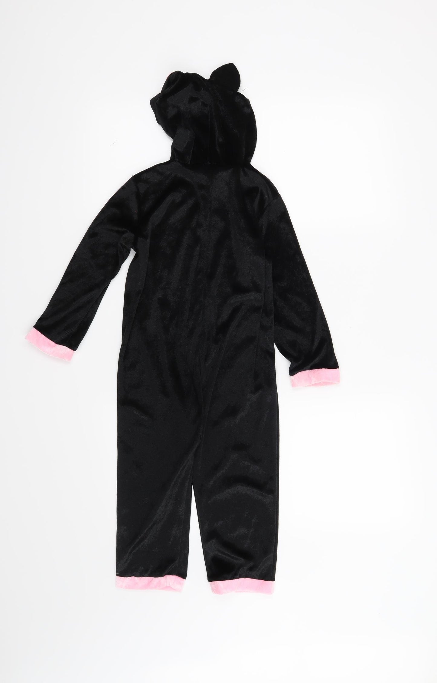 Tesco Girls Black   Catsuit One-Piece Size 3-4 Years