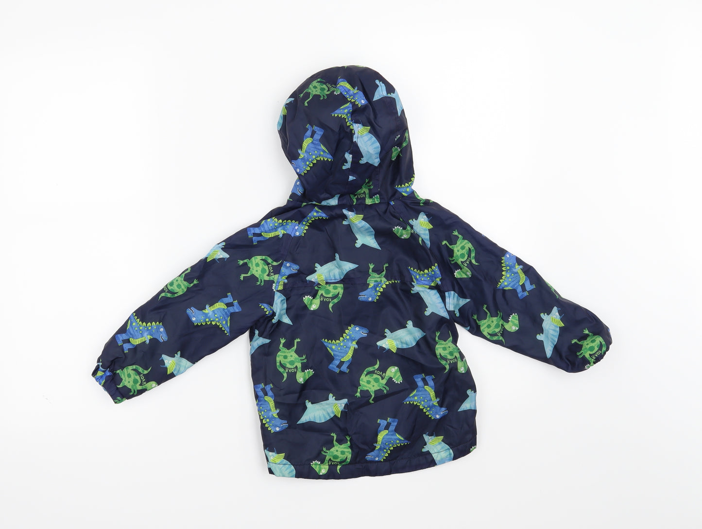 Bluezoo Boys Blue   Jacket  Size 2-3 Years  - Dinosaur