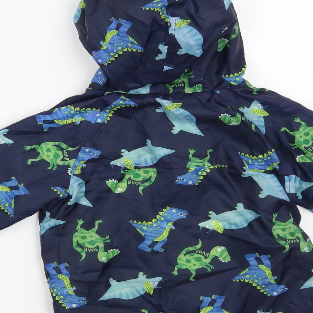 Bluezoo Boys Blue   Jacket  Size 2-3 Years  - Dinosaur
