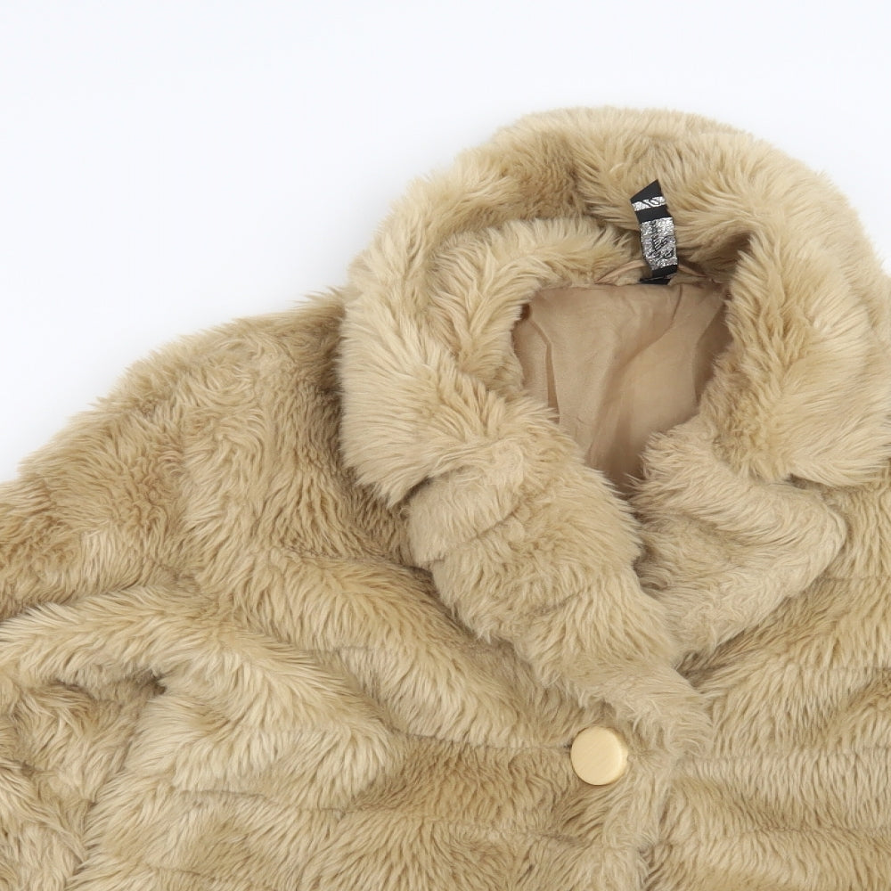 Influence Womens Beige   Jacket  Size 10