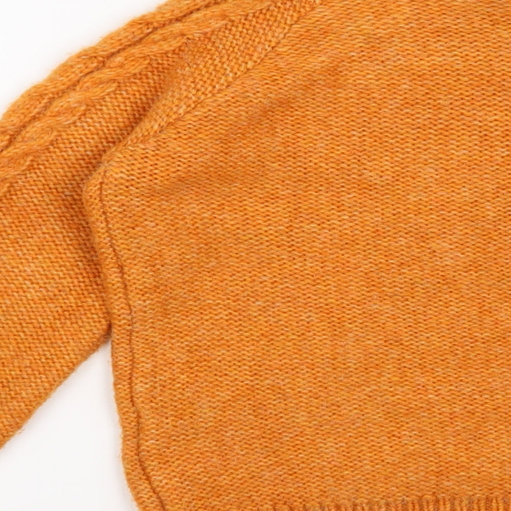 Papaya Womens Orange   Pullover Jumper Size M