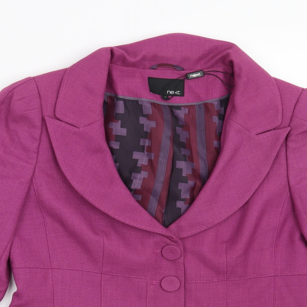 NEXT Womens Pink   Jacket Blazer Size 12