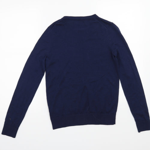 Marks and Spencer Womens Blue   Pullover Jumper Size 8