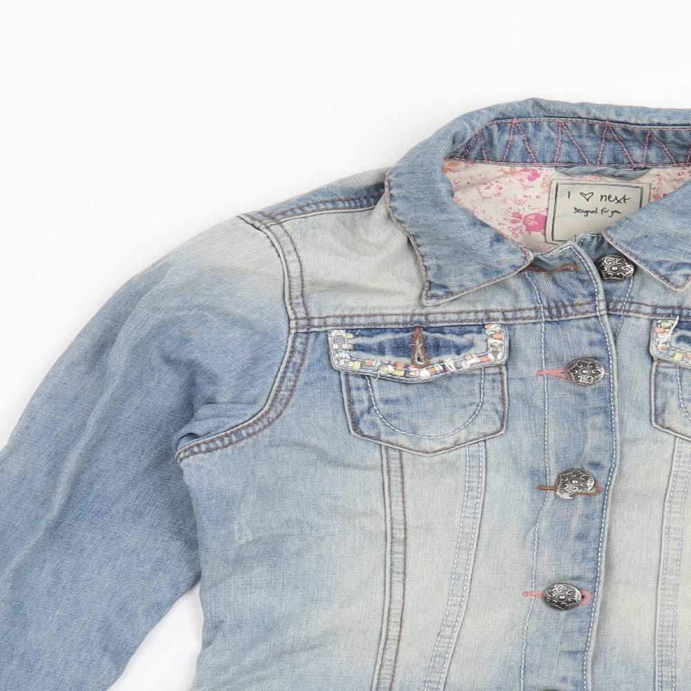 NEXT Girls Blue   Jacket  Size 11-12 Years
