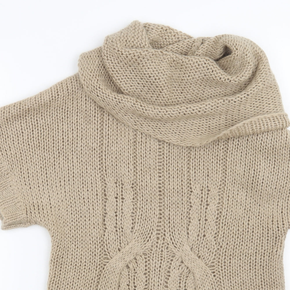 Papaya Womens Beige   Pullover Jumper Size 14
