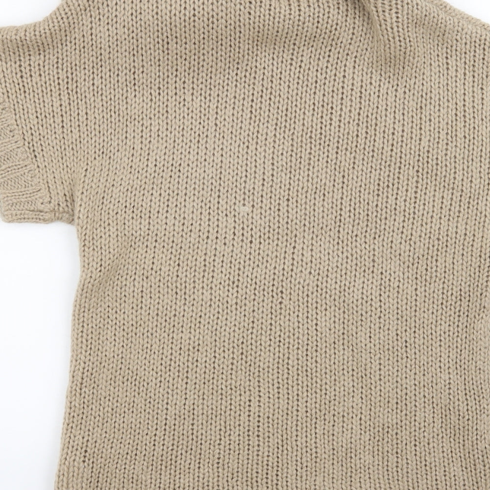 Papaya Womens Beige   Pullover Jumper Size 14