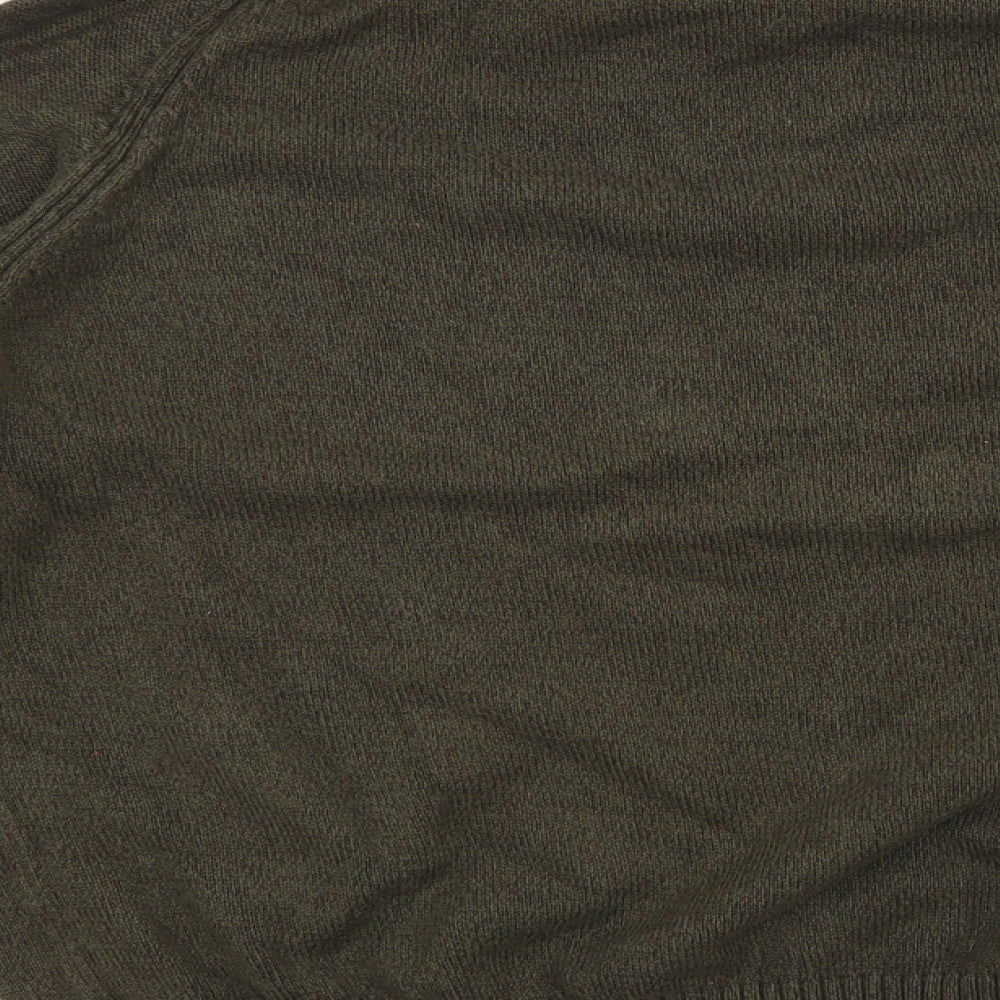 BOSTON CREW Mens Green   Pullover Jumper Size L